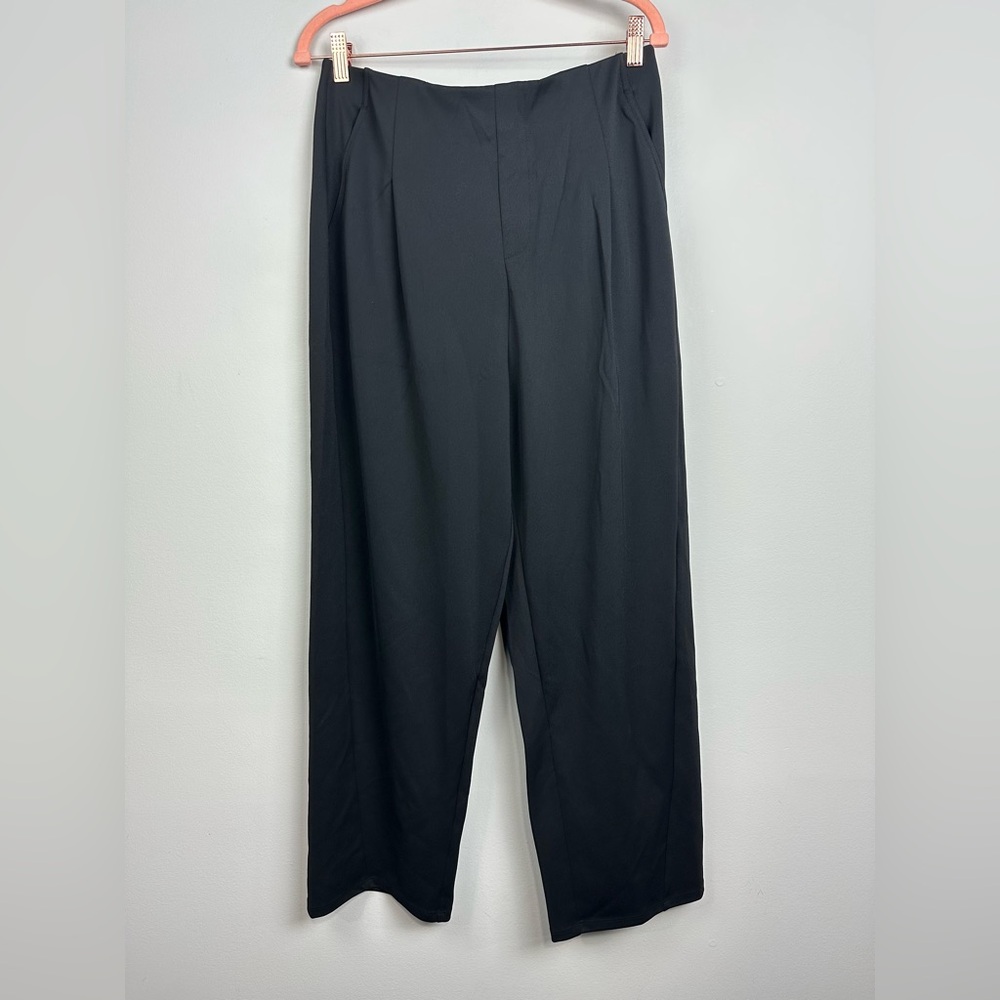 HALARA Black Wide Leg Pants